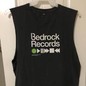 BEDROCK RECORDS T-Shirt - RARE!!!
